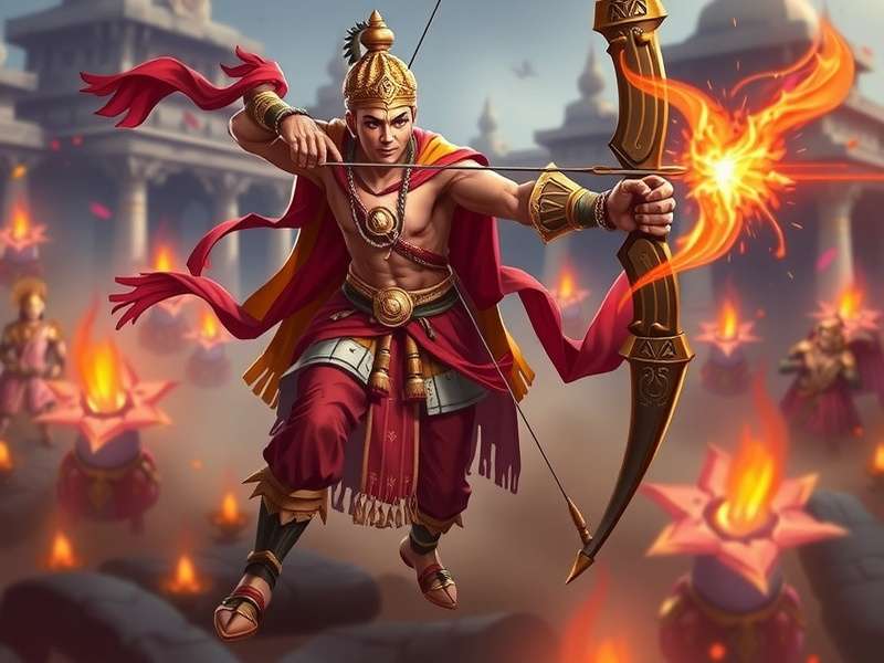 Ramayana Bow Warrior Diwali event