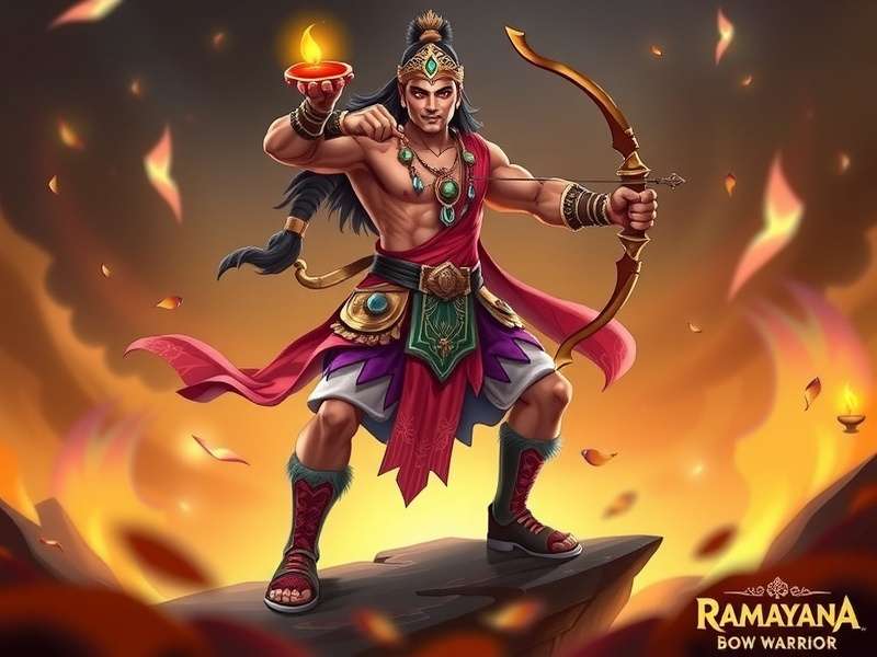 Ramayana Bow Warrior game hero character